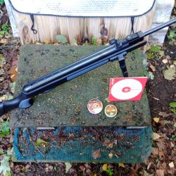 Carabine Art&eacute;mis 4.5 &agrave; plombs peux servie SR 1400 F + 10 cibles+ 2 bo&icirc;te plombs