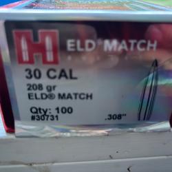 Ogives Hornady ELD Match