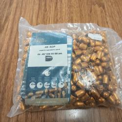 Ogives .45 ACP H&N Sport 230gr - 500 pcs