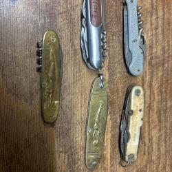 Lot de couteaux anciens