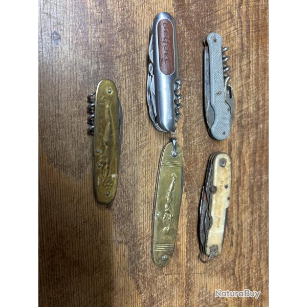 Lot de couteaux anciens