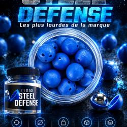 BILLES STEEL DEFENSE CAL.68 - BO&Icirc;TE DE 50
