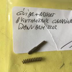 VENDU PAR LE-CUIRASSIER GUIDE+ RESSORT D'EXTRACTEUR CARABINE MANU ARM 22 LR