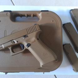 Ensemble Glock19x (9mm) pr&eacute;par&eacute; + accessoires.