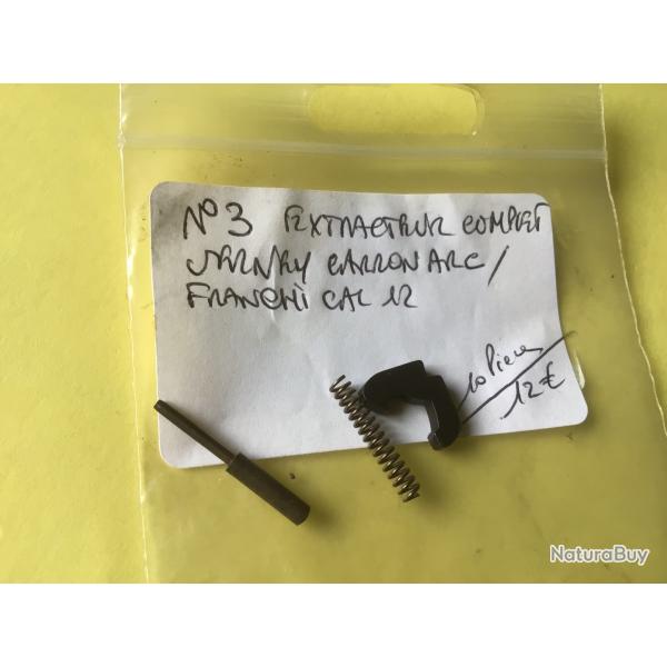 VENDU PAR LE-CUIRASSIER N�3 EXTRACTEUR COMPLET FUSIL SEMI AUTOMATIQUE VERNEY CARRON ARC CAL 12