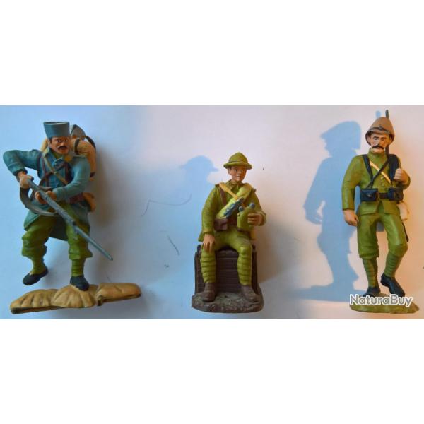 Soldats de plomb Fran�ais WW1 Colonies (lot16)