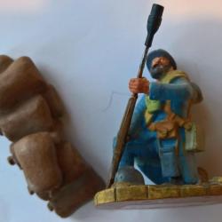 Soldat de plomb Fran&ccedil;ais WW1 Vivien-Bessi&egrave;re (lot22)