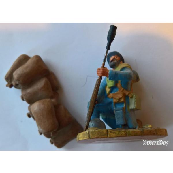 Soldat de plomb Fran�ais WW1 Vivien-Bessi�re (lot22)