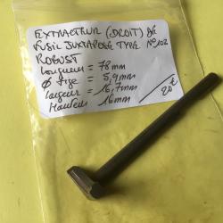 VENDU PAR LE-CUIRASSIER  N&deg; 102 EXTRACTEUR DROIT FUSIL JUXTAPOSE TYPE ROBUST CAL 12