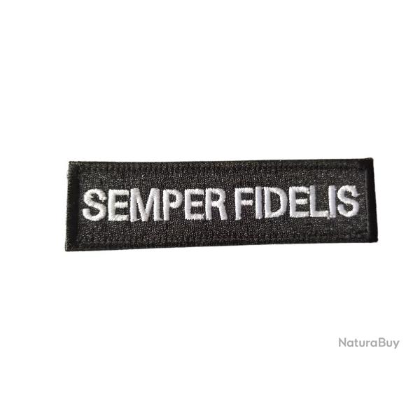 Patch Semper Fidelis - velcro - Livraison gratuite