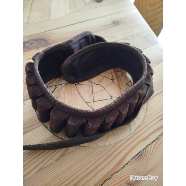 cartouchi�re en cuir de Dain