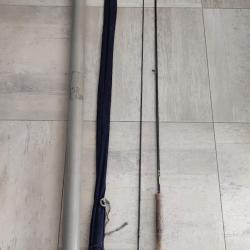 Canne &agrave; mouche vintage Hardy Favourite Graphite 10' - Made in England