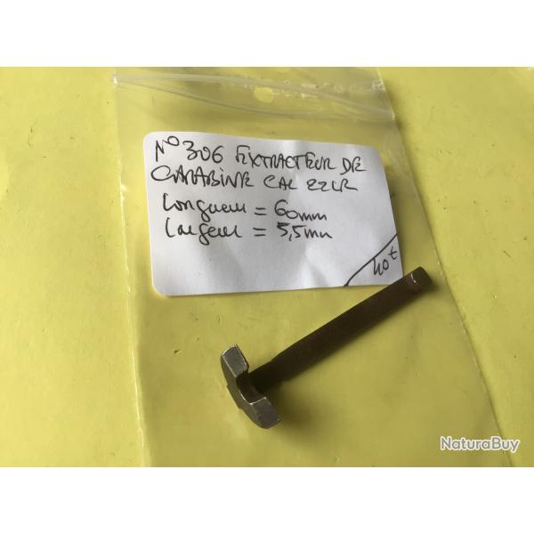 VENDU PAR LE-CUIRASSIER N� 306 EXTRACTEUR CARABINE  GAUCHER CAL 22 LR