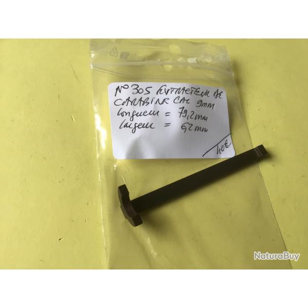 VENDU PAR LE-CUIRASSIER N� 305 EXTRACTEUR CARABINE  GAUCHER CAL 9 MM