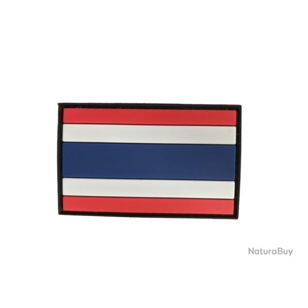 Patch Drapeau Tha�lande - PVC - velcro - Livraison gratuite