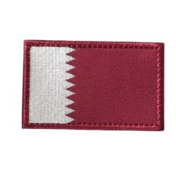 Patch Drapeau Qatar - velcro - Livraison gratuite