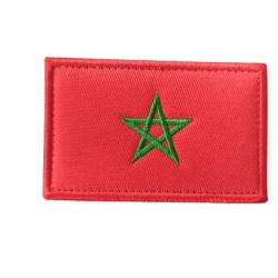 Patch Drapeau Maroc - velcro - Livraison gratuite