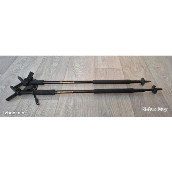 Lot de 2 supports de tir t�lescopiques Stabilotherm AB