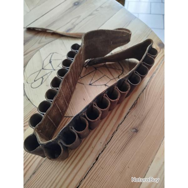 cartouchi�re  cuir cal 12 au 20