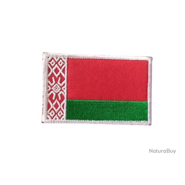 Patch Drapeau Bi�lorussie - velcro - Livraison gratuite