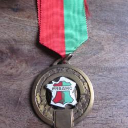 m&eacute;daille &eacute;mail  FNSAMC f&eacute;d&eacute;ration nationale des syndicats d'artisants maitre de la chaussure