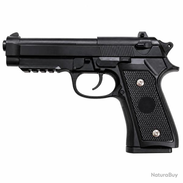 R�plique Airsoft MOD92 Rail Culasse M�tal Spring Noir