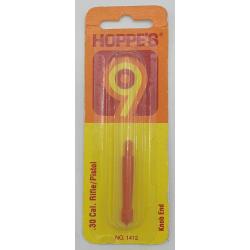 HOPPE'S : Knob end (tire-chiffons) - calibre 30.