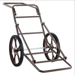 Chariot &agrave; Gibier VEVOR 227 kg Pliable 2 Grandes Roues Increvables Tout Terrain Chasse