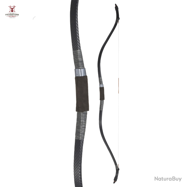 Arc �questre Wingz Carbon 50" - White Feather - 40#
