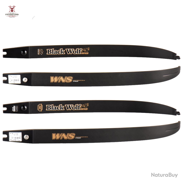 Branches Black Wolf Carbon Foam - WNS - 60" / 40# / Noir