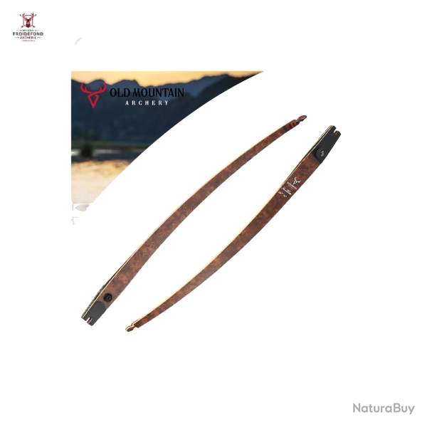 Branches Panther Carbon Longbow - Old Mountain - 58" / 30#
