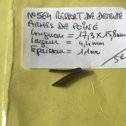 VENDU PAR LE-CUIRASSIER N&deg; 564 RESSORT DE DETENTE ARME DE POING
