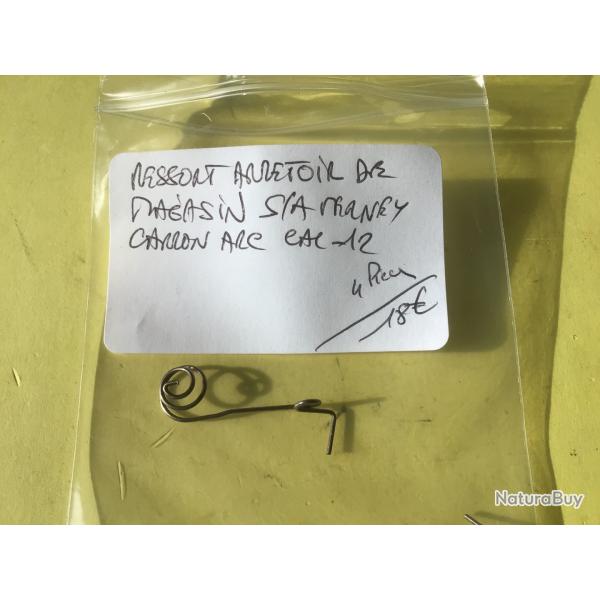 VENDU PAR LE-CUIRASSIER RESSORT ARR�TOIR DE MAGASIN S/A VERNEY CARRON ARC CAL 12
