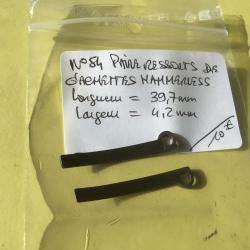 VENDU PAR LE-CUIRASSIER N&deg;54 PAIRE DE RESSORTS GACHETTE HAMMERLEES FUSIL  CAL 12