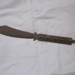 souvenir coupe papier m&eacute;tal  cuivre  WW1