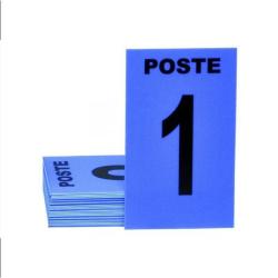 Jeu de 24 Cartes de poste Januel + 3 neutres - Bleu / Sous Blister