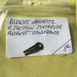 VENDU PAR LE-CUIRASSIER RESSORT DE GACHETTE &Eacute;JECTION JUXTAPOSE ROBUST MANUFRANCE CAL 12