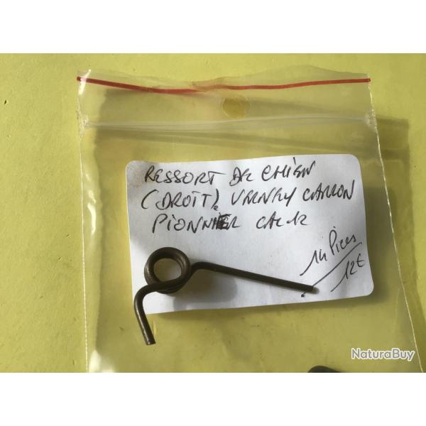 VENDU PAR LE-CUIRASSIER  RESSORT DE CHIEN DROIT VERNEY CARRON PIONIER CAL 12