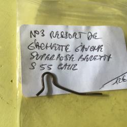 VENDU PAR LE-CUIRASSIER  N&deg; 3 RESSORT DE GACHETTE GAUCHE SUPERPOS&Eacute; BERETTA S55 CAL 12