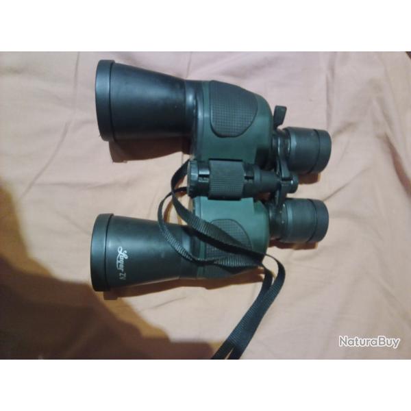 jumelles 10-30 X 50 de la marque LUGER ZV, avec anti UV