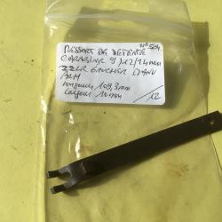 VENDU PAR LE-CUIRASSIER  N&deg; 504 RESSORT DE DETENTE CARABINE GAUCHER 9-12-14 MM 22 LR
