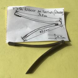 VENDU PAR LE-CUIRASSIER  N&deg; 654 RESSORT D'ARMURERIE PLATINE GAUCHE FUSIL