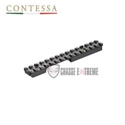 Rail Picatinny CONTESSA pour Ansch&uuml;tz 54 - 64 30Moa
