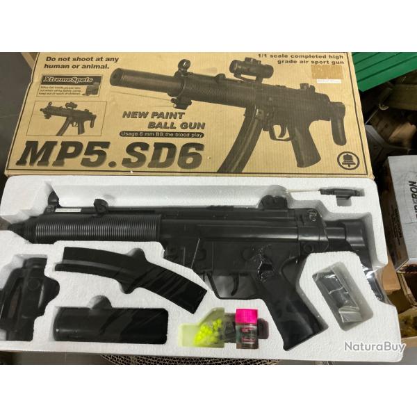 Mp5 SD6 spring airsoft
