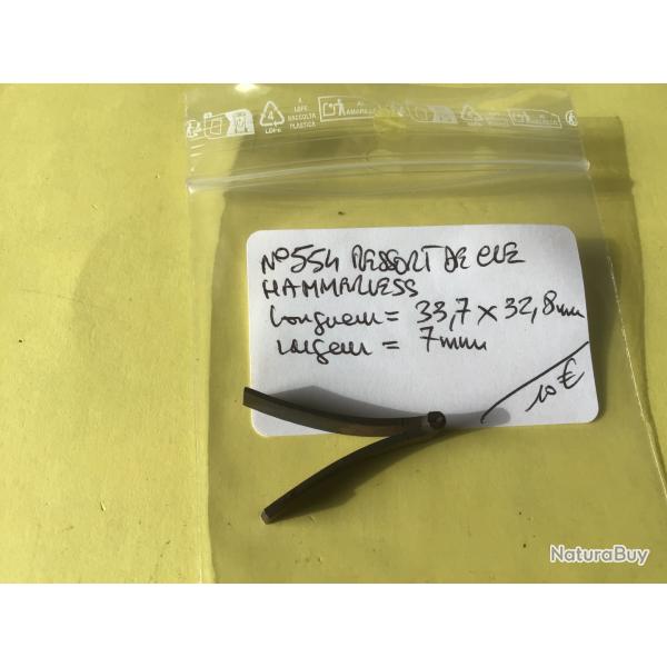 VENDU PAR LE-CUIRASSIER  N� 554 RESSORT D'ARMURERIE