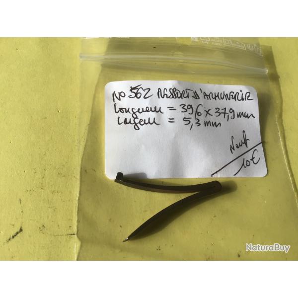 VENDU PAR LE-CUIRASSIER  N� 562 RESSORT D'ARMURERIE