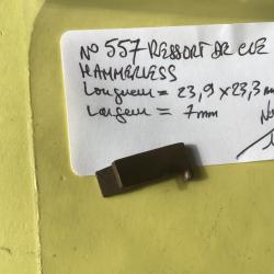 VENDU PAR LE-CUIRASSIER  N&deg; 557 RESSORT DE CLE FUSIL HAMMERLESS