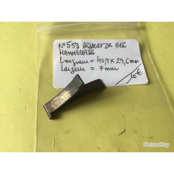 VENDU PAR LE-CUIRASSIER  N� 553 RESSORT DE CLE FUSIL HAMMERLESS