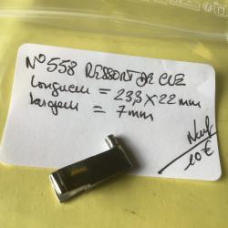 VENDU PAR LE-CUIRASSIER  N&deg; 558 RESSORT DE CLE FUSIL HAMMERLESS