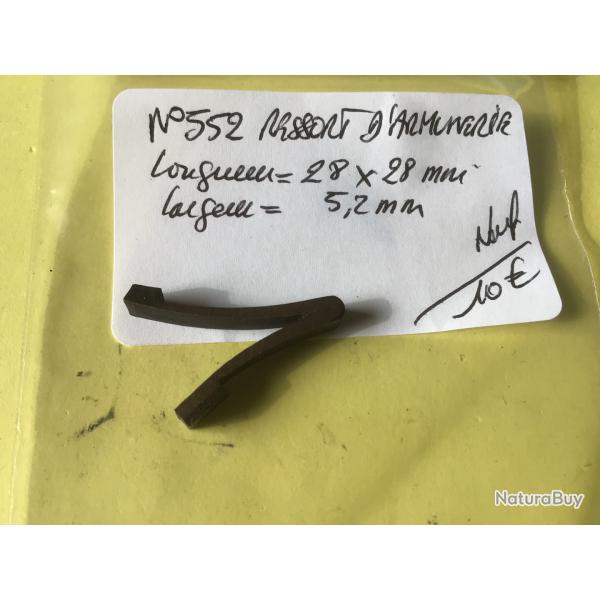 VENDU PAR LE-CUIRASSIER  N� 552 RESSORT D' ARMURERIE